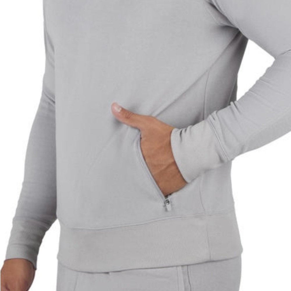 90 Degree By Reflex Gray Sweatshirt